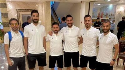 استعدادا للسفر للدوحة.. المصري البورسعيدي يصل مطار القاهرة