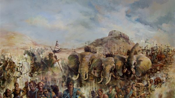 إحدى اللوحات المشارك