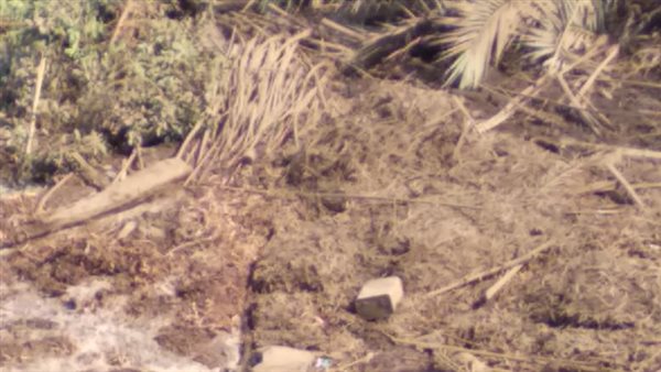 انهيار منزل من الطوب