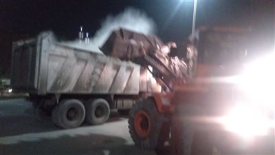 الجيزة: رفع 200 طن مخلفات بحدائق الأهرام