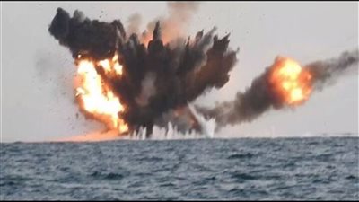 التحالف العربي يدمر 4 زوارق مفخخة لميليشيا الحوثي