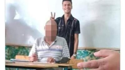 ننشر التفاصيل الكاملة للطالب المسيء لمعلمه بمدرسة بهتيم التجارية بنين