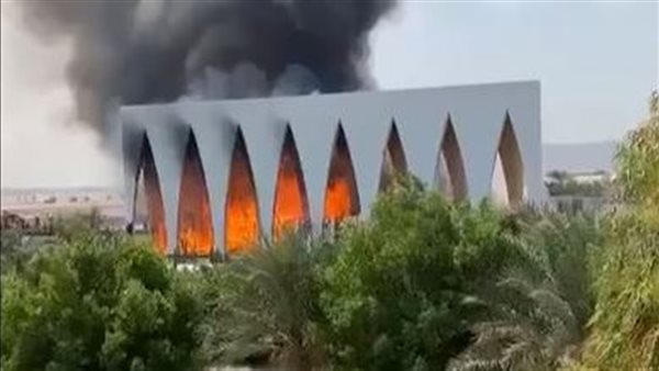 حريق قاعة مهرجان