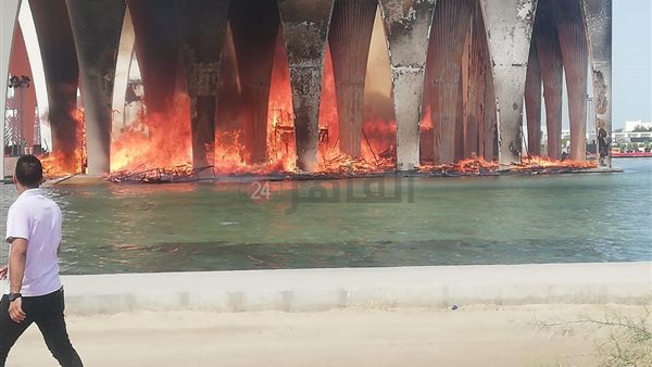 حريق الجونة