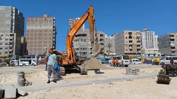 تطوير طرق بالإسكندرية