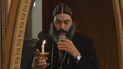 تفاصيل صلوات تجنيز المتنيح الأنبا كاراس بدير الملاك بنقادة
