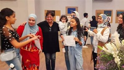 الفنون الجميلة بحلوان تنظم دورة تنمية المواهب للأطفال