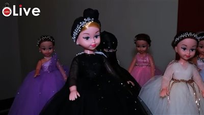 بدل الطرح تربون.. نانسي تبتكر في صناعة عرائس المولد 2021