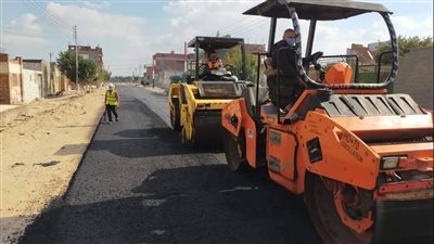 رصف 10 طرق بتكلفة 86 مليون جنيه في البحيرة