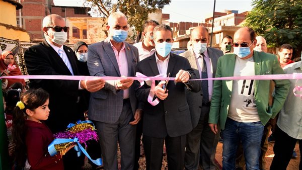 محافظ الغربية يفتتح