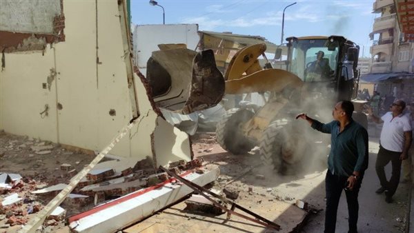 إزالة سوق الملابس