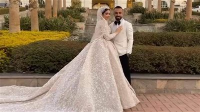 أول صور من حفل زفاف محمد مجدي أفشة 