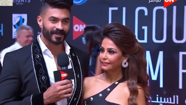 خالد سليم وزوجته