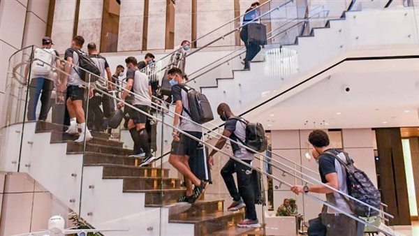  بعثة الأهلي تصل