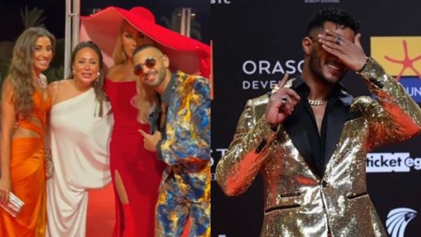 محمد رمضان وإنجي