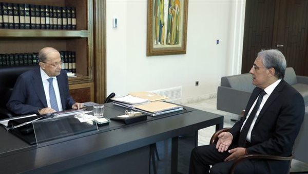 الرئيس اللبناني ووزير