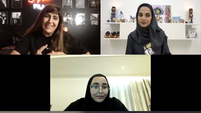 صانعة الأفلام ريحانة الهاشمي والمخرجة رشا عامر بالشارقة السينمائي: المرأة أثبتت نفسها في صناعة الأفلام