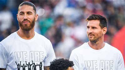 تعرف على موقف مشاركة ميسي وراموس في مباراة سان جيرمان أمام ليون