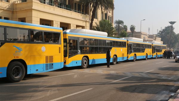  حافلات تعمل بالغاز