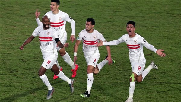 لاعبو فريق نادي الزمالك