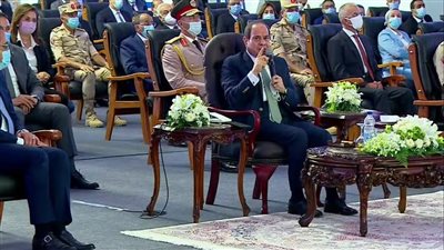 إحنا مش مفسدين.. وعايز الناس تتكلم وتعبر عن رأيها.. 40 رسالة من السيسي في افتتاح مشروعات اليوم بـ 6 أكتوبر