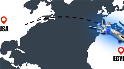 1.6 مليون جرعة فايزر هدية جديدة في طريقها من الولايات المتحدة الأمريكية لمصر