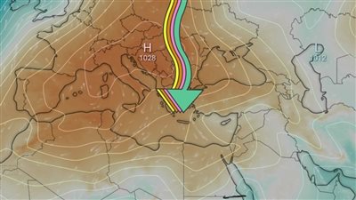 كتلة هوائية مقبلة من أوروبا.. الأرصاد تحذر وتعلن انخفاض درجات الحرارة وسقوط الأمطار لمدة أسبوع
