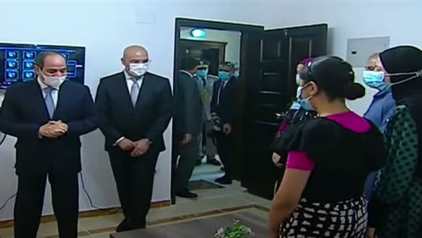 جانب من تفقد الرئيس