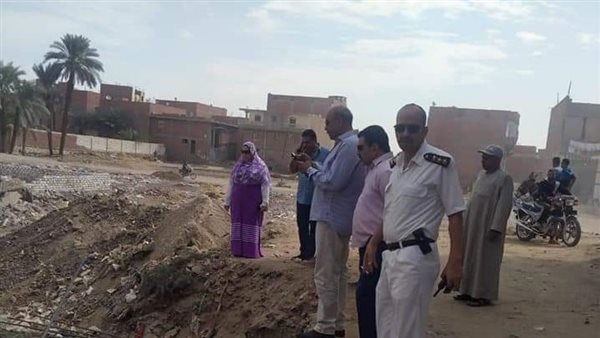 إزالة تعديات في الفيوم