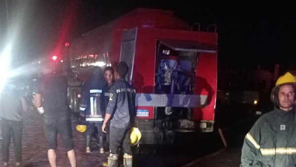 حريق محافظة الإسماعيلية