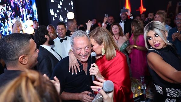 سميح ساويرس ويسرا