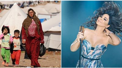 إليسا تُطالب بعودة السوريين لبلادهم: “لبنان مو قادر يتحمل”.. وهجوم شديد على ملكة الإحساس (صور)