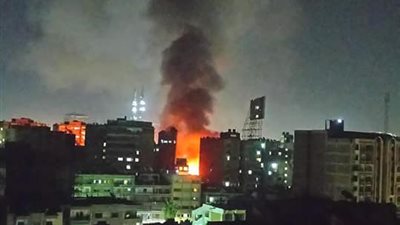 إغلاق منزل كوبري أكتوبر من حدايق القبة بسبب حادث حريق كنيسة الأنبا بولا