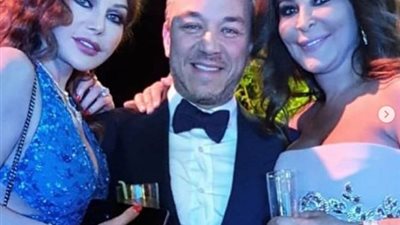 شاهد.. إليسا ونانسي وهيفاء يشعلون أجواء حفل زفاف جونيور إيلي صعب (صور)