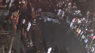 احتراق 10 سيارات فى حادث معهد الأورام.. والنيابة تبدأ سماع أقوال المصابين