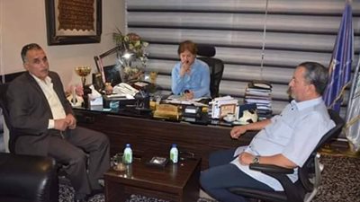 رئيس الاتحاد الليبى يشكر اتحاد الكرة (صور)