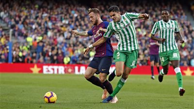 تشكيل المباراة.. برشلونة يستضيف ريال بيتيس في الدوري الإسباني