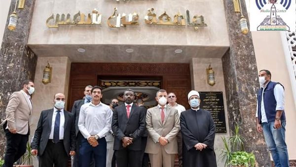 افتتاح مسجد عين شمس