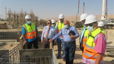 وفد الأمريكية للتنمية الدولية يزور الأقصر لمتابعة مشروع محطة مياه الهنادي