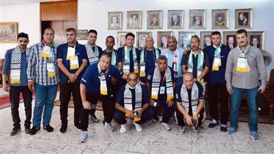 الأهلي يستقبل وفد ملتقى مدربي غزة بعد انتهاء فترة المعايشة بقطاع الناشئين