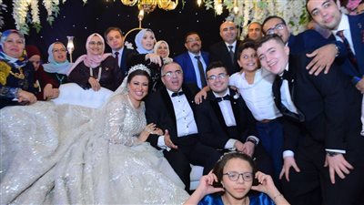 بحضور رجال القضاء وكبار المسئولين بالدولة.. حفل زفاف نجل العميد أحمد قدري أبو حسين 