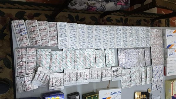 جانب من الأدوية المخالفة