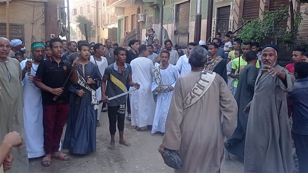 احتفالات أهالي دشنا