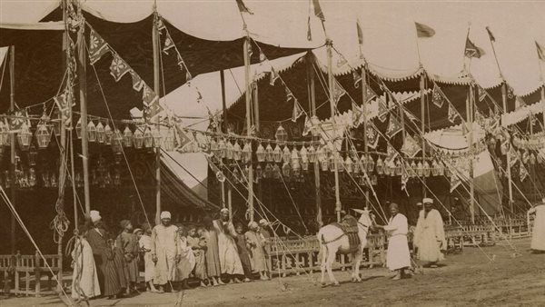 خيام الاحتفال بالمولد