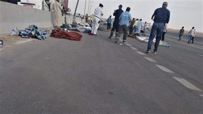 إصابة 4 أشخاص في حادث تصادم تريلا بميكروباص على الطريق الدولي بالشرقية