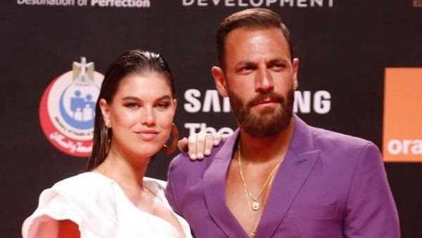 نيقولا معوض وزوجته