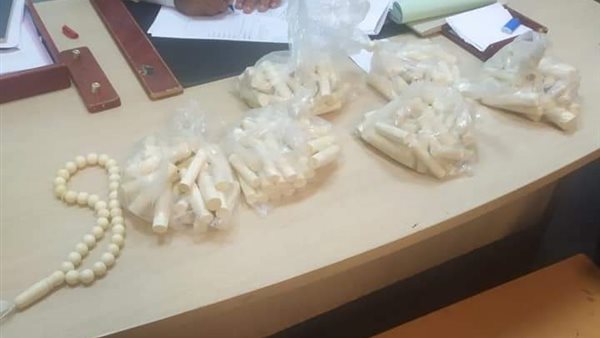 المضبوطات بحوزة رجال