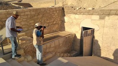  توجد في منطقة الخوخة.. الآثار تبدأ التصوير الرقمي بمقبرة جحوتي