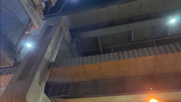 مكان سقوط السيارة