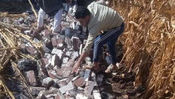 إزالة تعديات في الفيوم